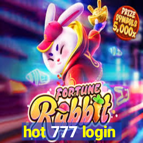 hot 777 login